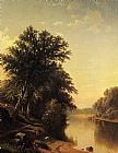 Alfred Thompson Bricher By the River painting